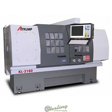 Atrump #KL2180, 21" swing, 80" between centers, coolant, 10 HP, new - Image 1