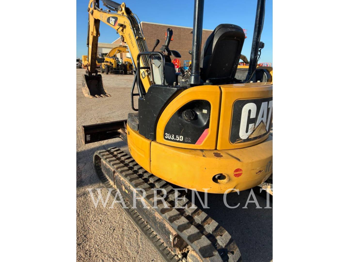 Caterpillar 303.5D, 4525 hours, S/N: RHP01604, 2012 - Image 4