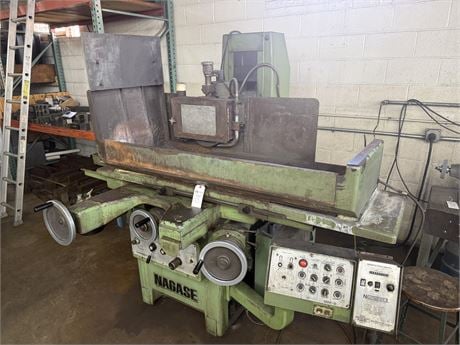 7.8" x 23.6" Nagase #SGW-6, surface grinder, 25.6" X, 8.66" Y, 15.75" spindle to table, 3000 RPM, magnetic - Image 1
