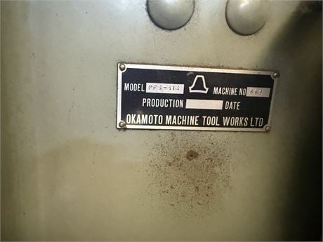 6" x 12" Okamoto #6-12-Linear, surface grinder, 14" spindle to table, 3450 RPM, 1.5 HP, linear guides - Image 6