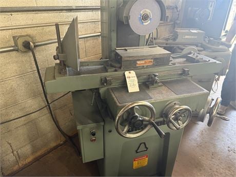 6" x 12" Okamoto #6-12-Linear, surface grinder, 14" spindle to table, 3450 RPM, 1.5 HP, linear guides - Image 8