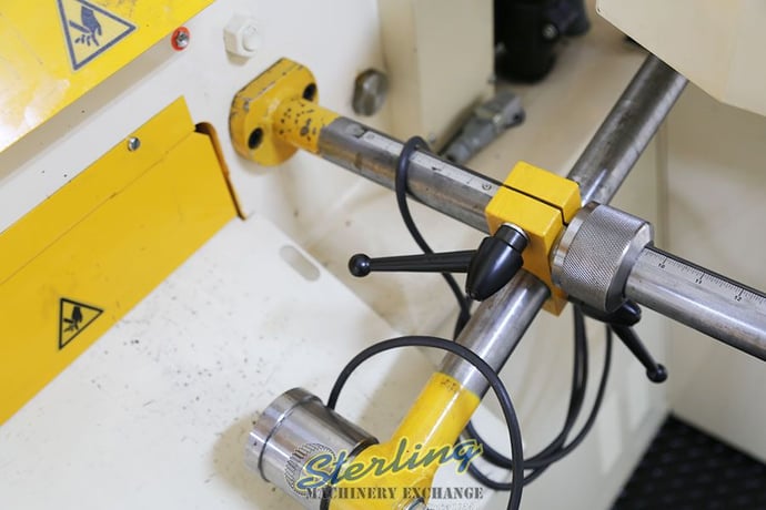 5" x 5" x 3/8" Geka #Bendicrop-60s, 60 ton, 10" throat, 3/4" stroke, 7.5 HP, New - Image 2