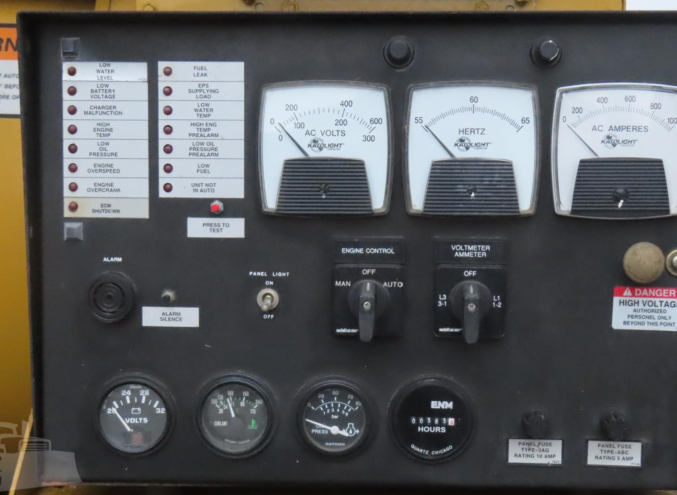 500 KW Kato light #D500FRZ4, diesel generator set, Cummins QSX15-G9 engine, 277/480 Volts, 3 phase, standby - Image 5