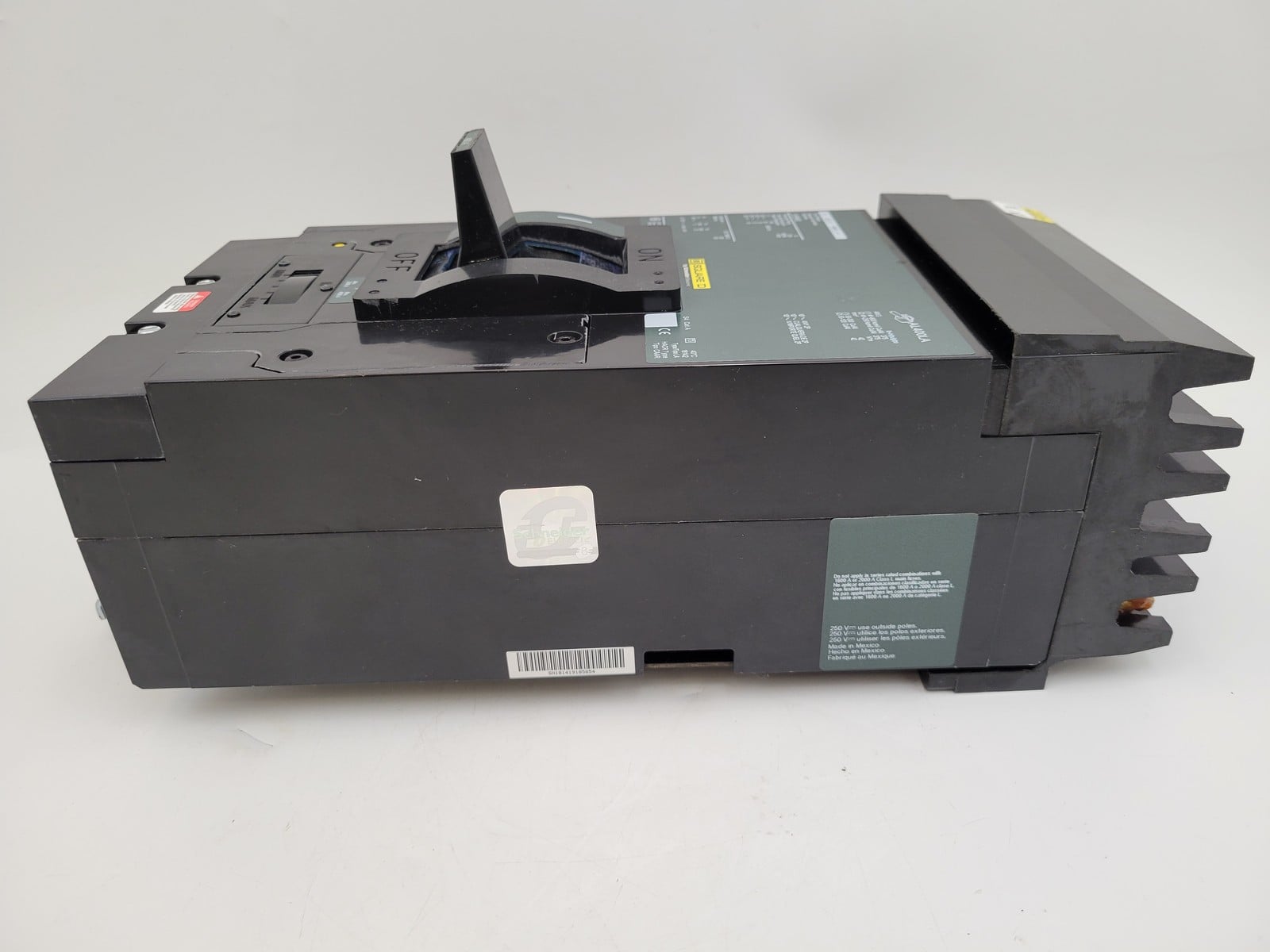 400 Amp. Square D #LH36400, I-Line Circuit Breaker, 3P, 600 Volts, gray, w/ mounting hardware, new - Image 9