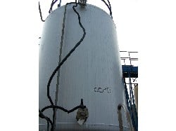 5000 gallon Pfaudler, Glass Lined Tank, Vertical, #5913 glass, 102" diameter x 130" straight side, 14 psi @ - Image 3