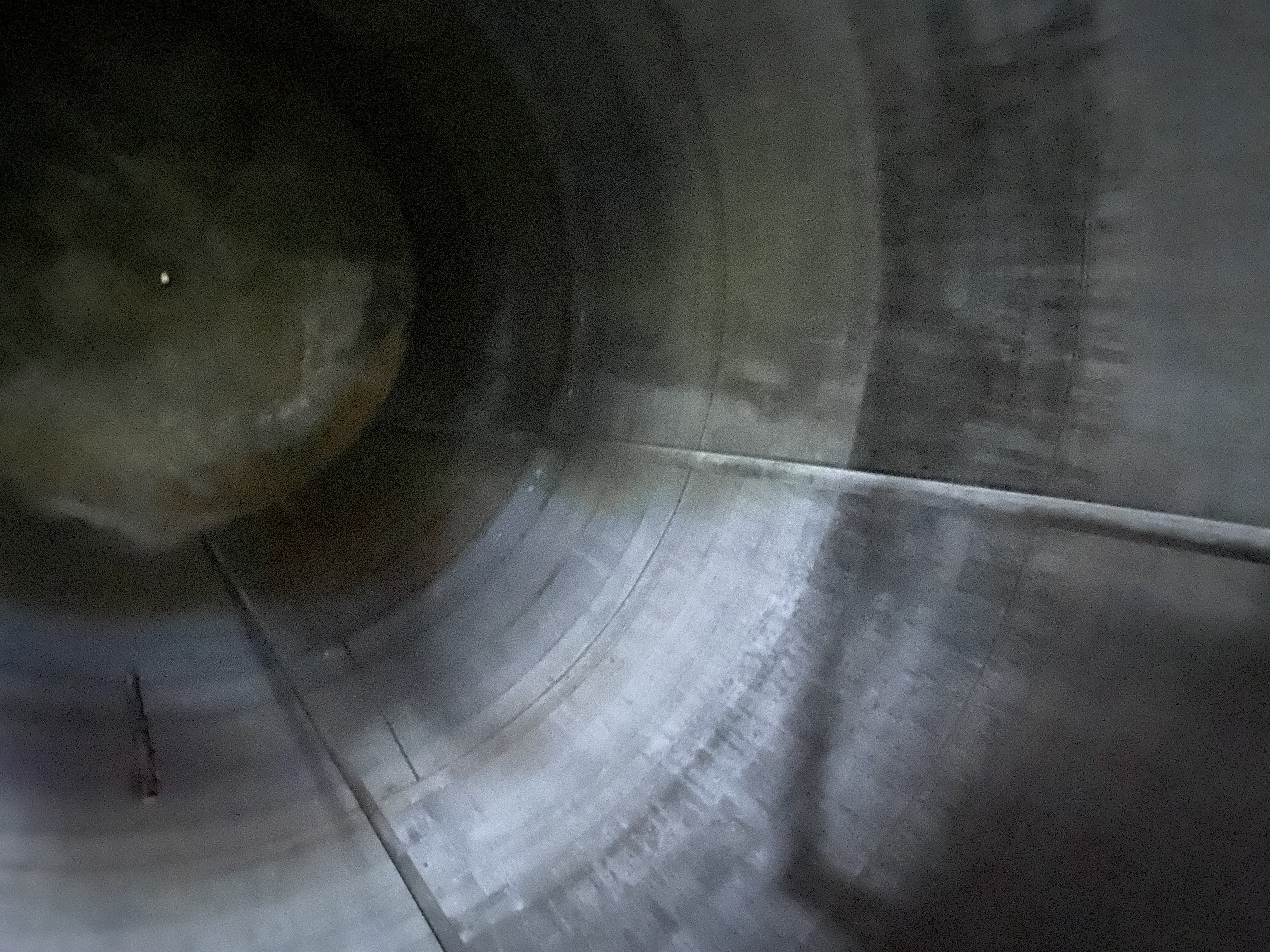 10,000 gallon Stainless Steel Vertical Storage Tank, 110" diameter x 240" straight side, cone top & bottom - Image 7