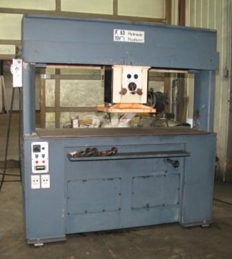 25 Ton, Hudson #F63HS, travelling head, 68x25" bed, 20x20" head, adj.stroke to 5.75", #2616 - Image 1