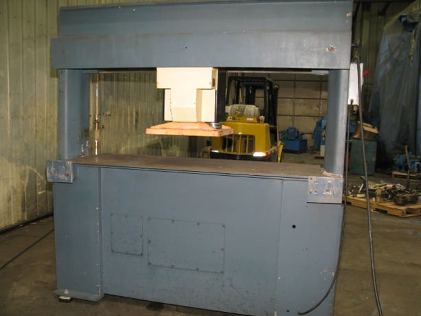 25 Ton, Hudson #F63HS, travelling head, 68x25" bed, 20x20" head, adj.stroke to 5.75", #2616 - Image 2