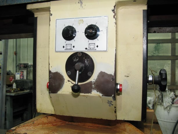 25 Ton, Hudson #F63HS, travelling head, 68x25" bed, 20x20" head, adj.stroke to 5.75", #2616 - Image 3