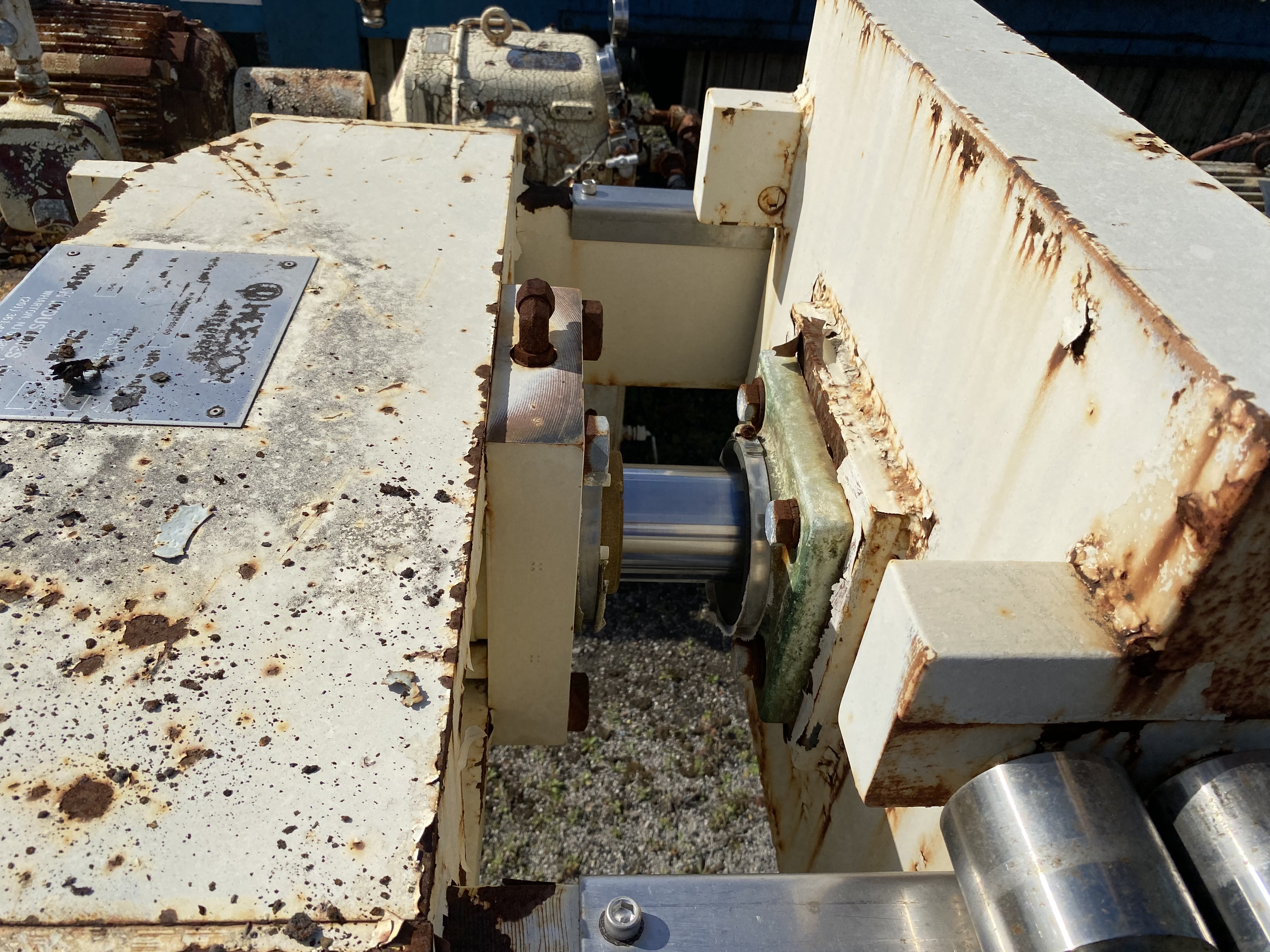 24" x 24" Hoesch #M-24-178.9-C-1.25-D-20-D-D, Polypropylene Recessed Plate Filter Press, 178 sq.ft., 8.7 - Image 2