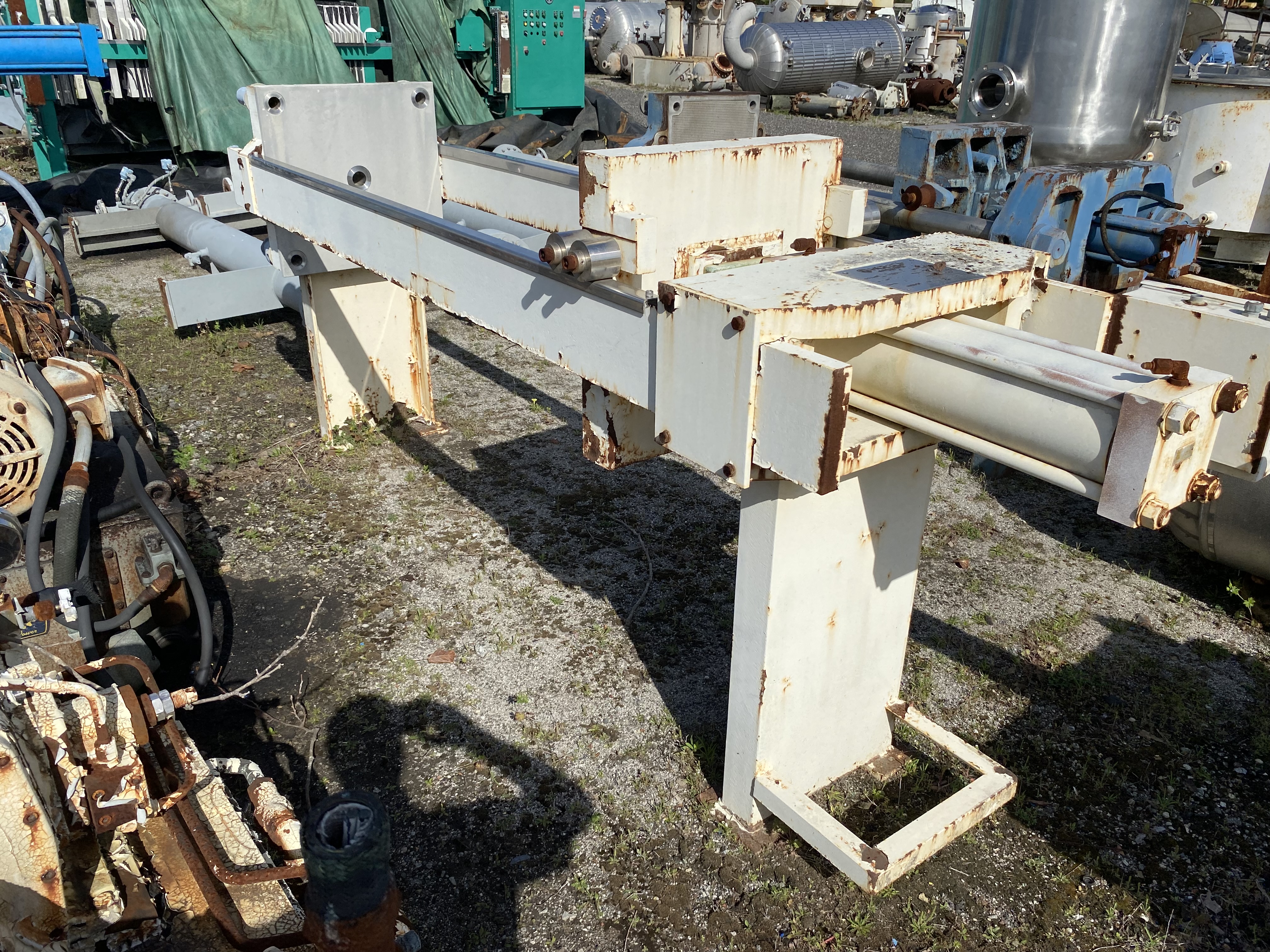 24" x 24" Hoesch #M-24-178.9-C-1.25-D-20-D-D, Polypropylene Recessed Plate Filter Press, 178 sq.ft., 8.7 - Image 5