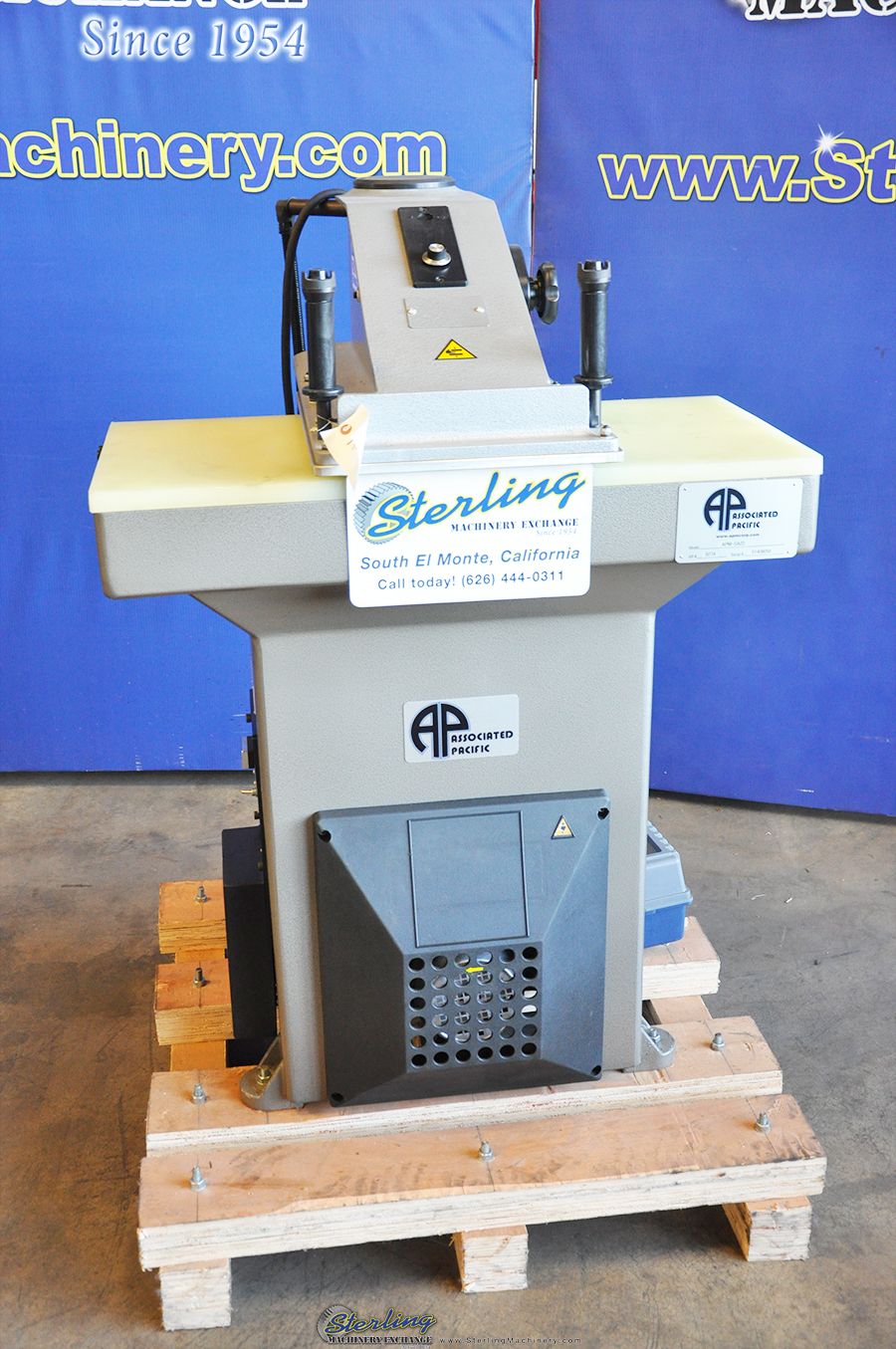22 Ton, Apmc #APM-SA22, 3.54 stroke, hydraulic clicker press, quick height adj., dual joystick Control, New - Image 7
