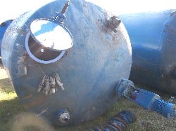 2000 gallon Pfaudler, Glass Lined Tank, Vertical, 84" diameter x 70" straight side, 35/FV psi @ 500°F, 18" - Image 2