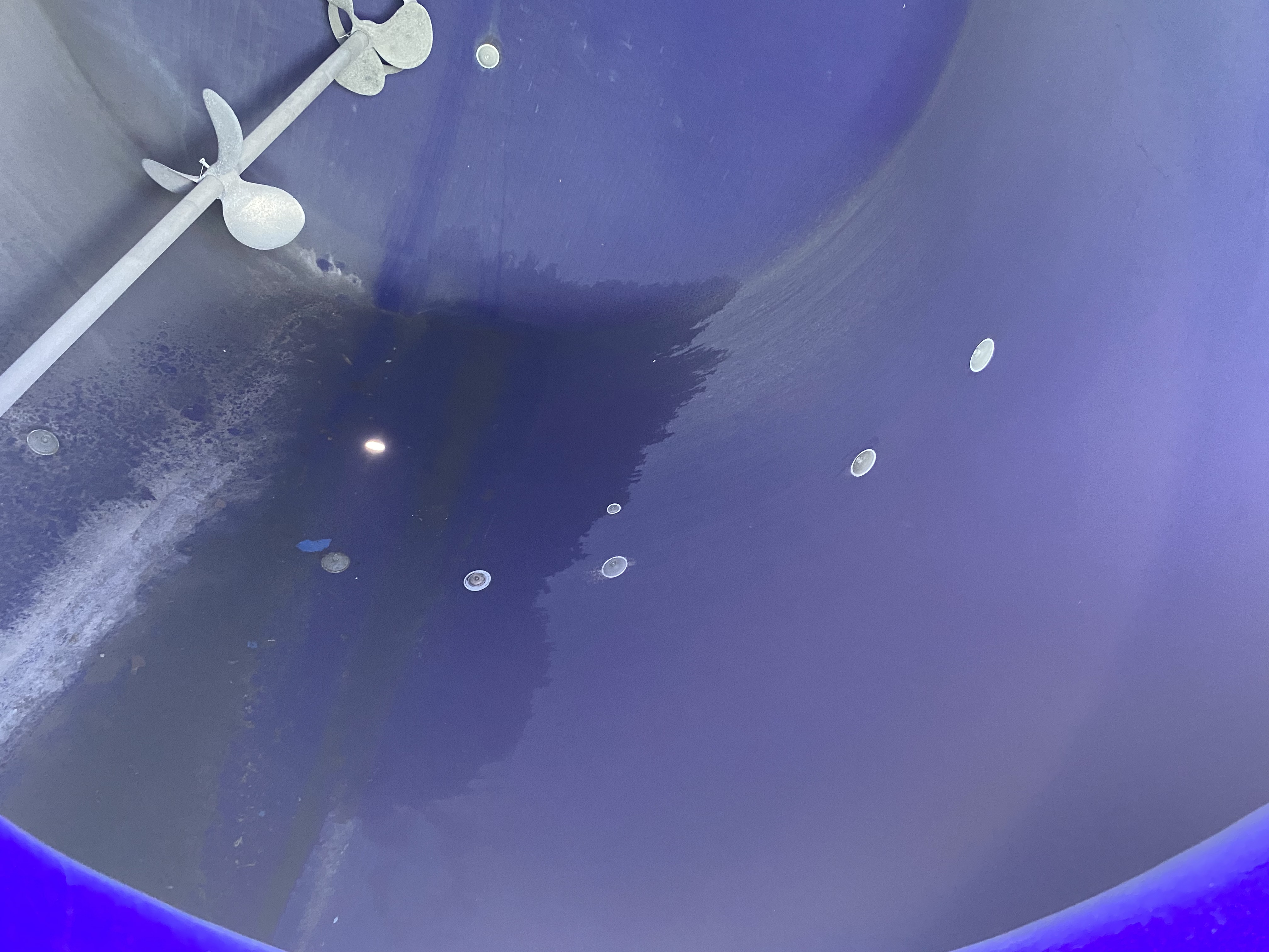 2000 gallon Pfaudler, Glass Lined Tank, Vertical, 84" diameter x 70" straight side, 35/FV psi @ 500°F, 18" - Image 9