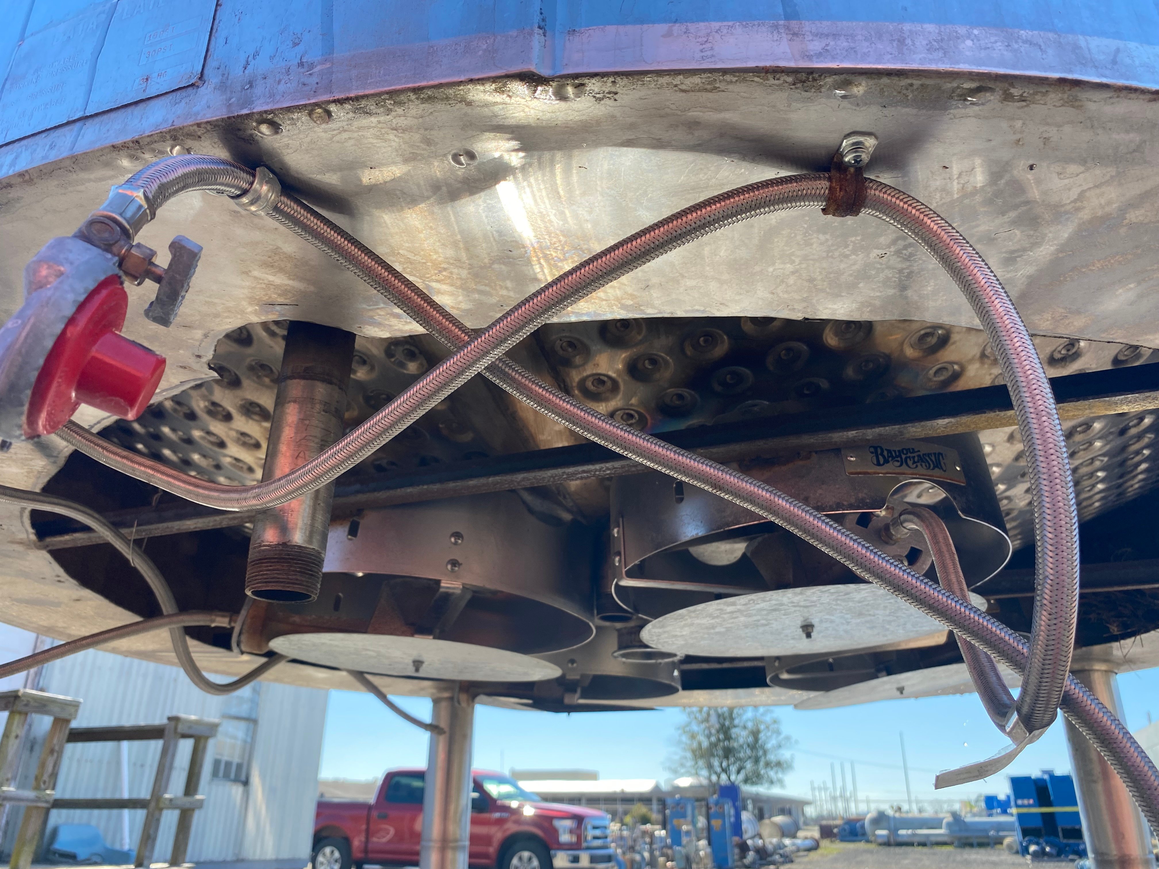 700 gallon Cherry Burrell, Jacketed Batch Processor, 66" diameter x 48" straight side, 15 psi/30" vacuum - Image 7