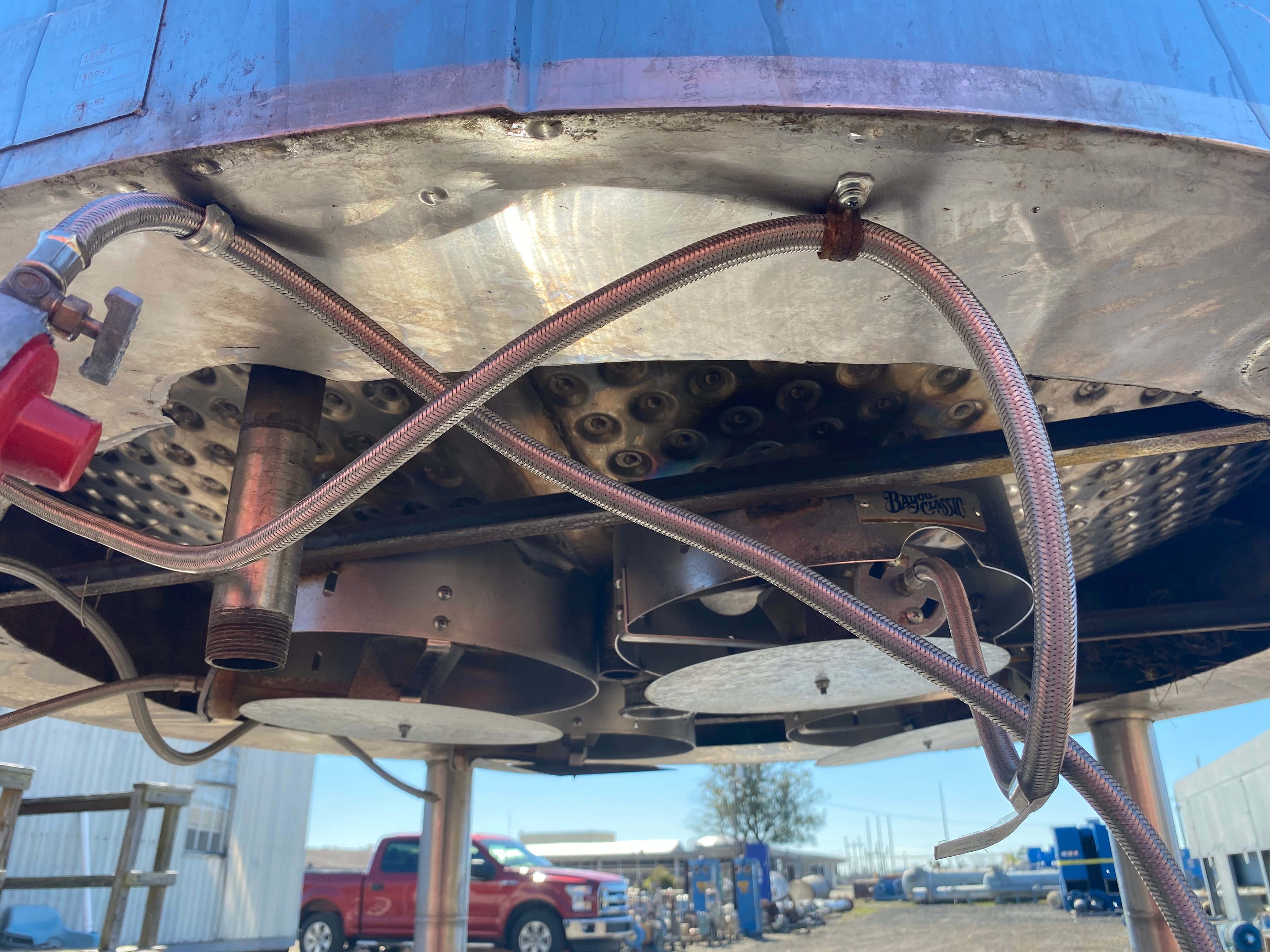 700 gallon Cherry Burrell, Jacketed Batch Processor, 66" diameter x 48" straight side, 15 psi/30" vacuum - Image 8