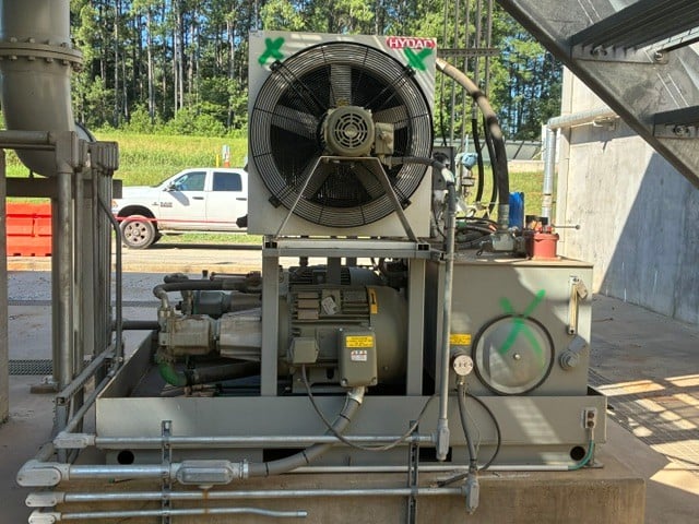 60 HP Rexroth #AA10VSO100DFR/31R, Hydraulic Power Pack Skid, (2) axial piston variable pumps, 200 LPM, 1785 - Image 2