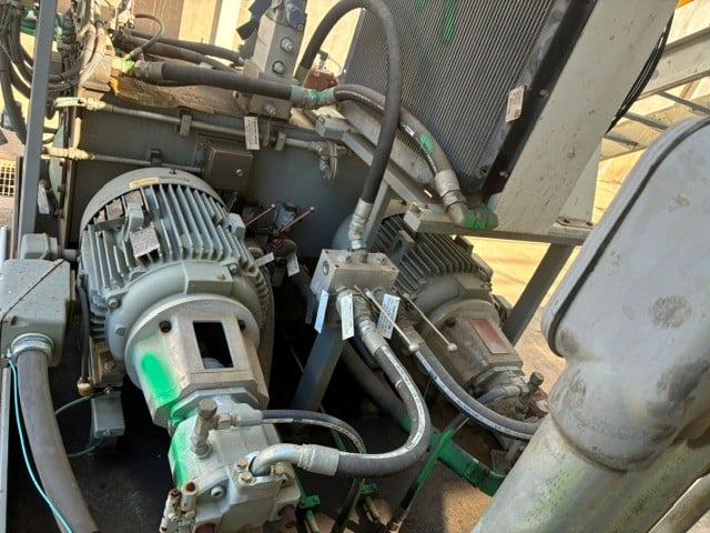 60 HP Rexroth #AA10VSO100DFR/31R, Hydraulic Power Pack Skid, (2) axial piston variable pumps, 200 LPM, 1785 - Image 3
