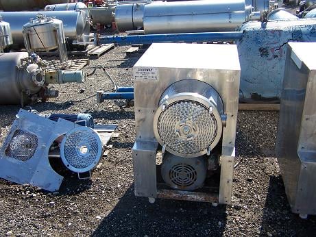 Goodway #CM-35, Continuous Mixer, 316 Stainless Steel, 15 HP, 1800 RPM, 230/460 V., Fr. 254T - Image 1