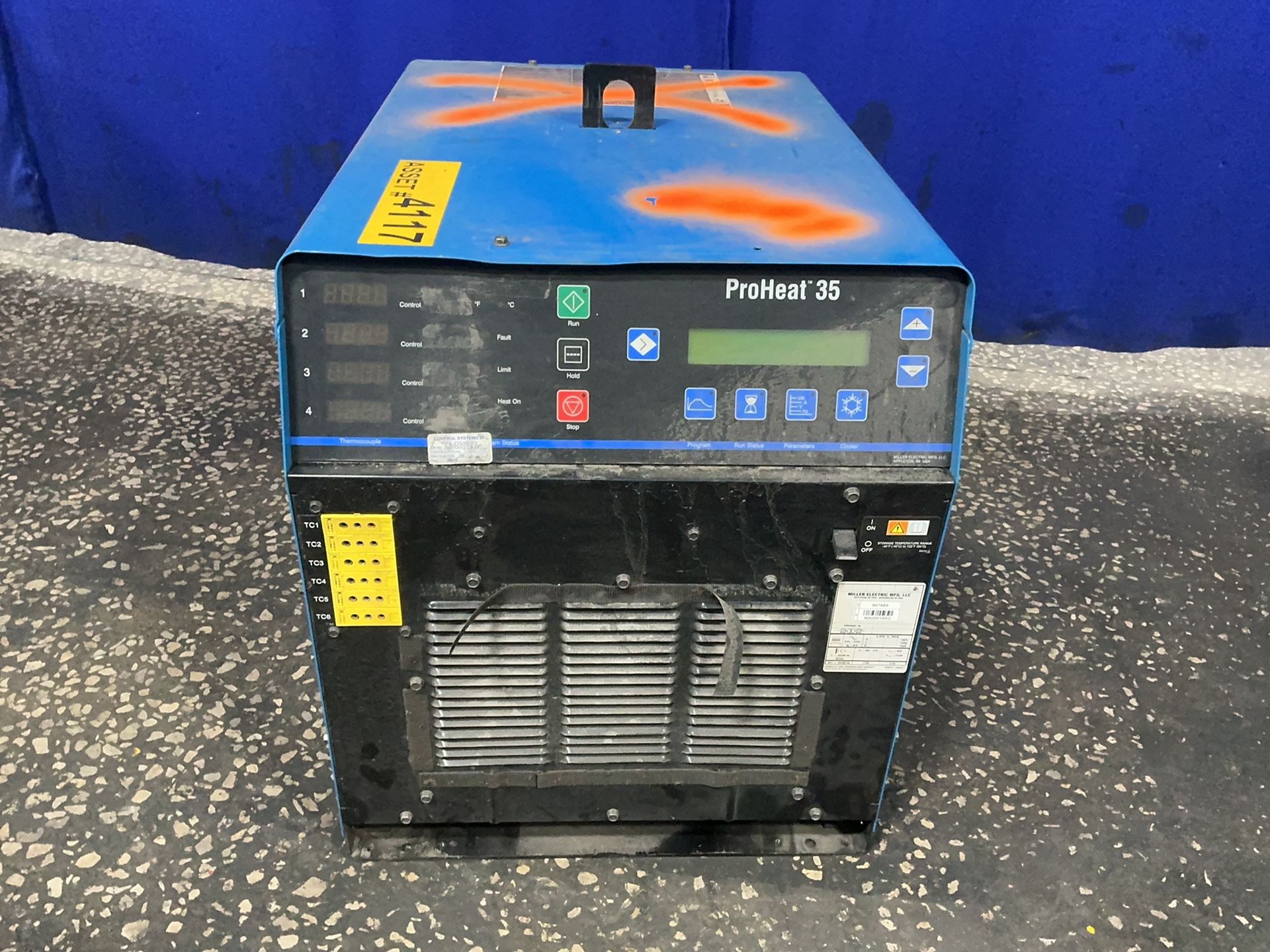 Miller #PROHEAT-35, Induction Heater, 37 KW, digital displays, 50 A, 460-575 V. (2 available) - Image 1