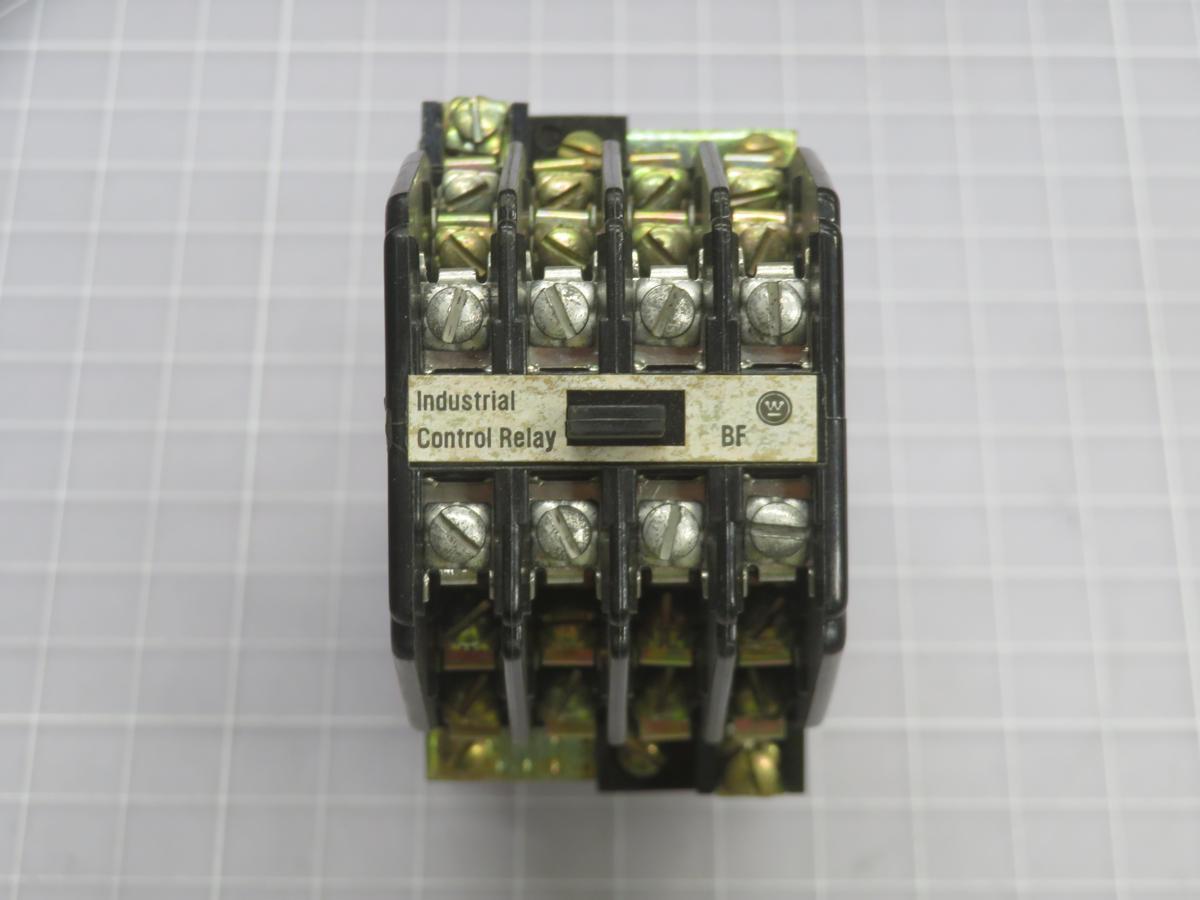 Westinghouse #BFD84S, control relay, 120 Volts AC - Image 1