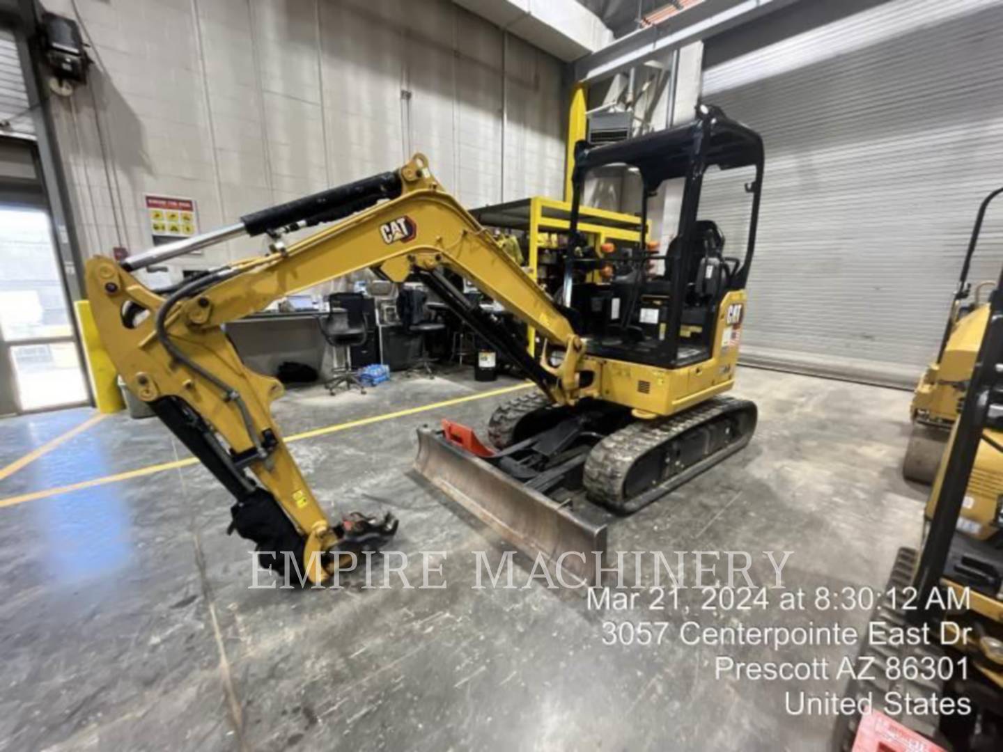 Caterpillar 302.7-7E, 1568 hours, S/N: CZ601257, 2022 - Image 1