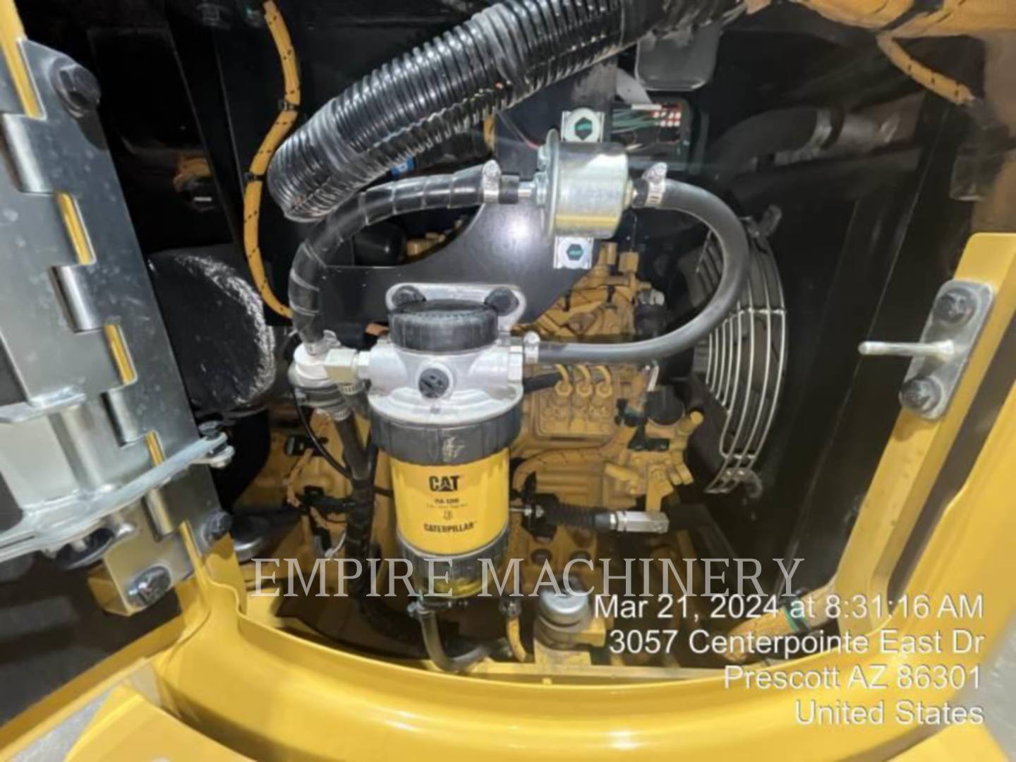 Caterpillar 302.7-7E, 1568 hours, S/N: CZ601257, 2022 - Image 7