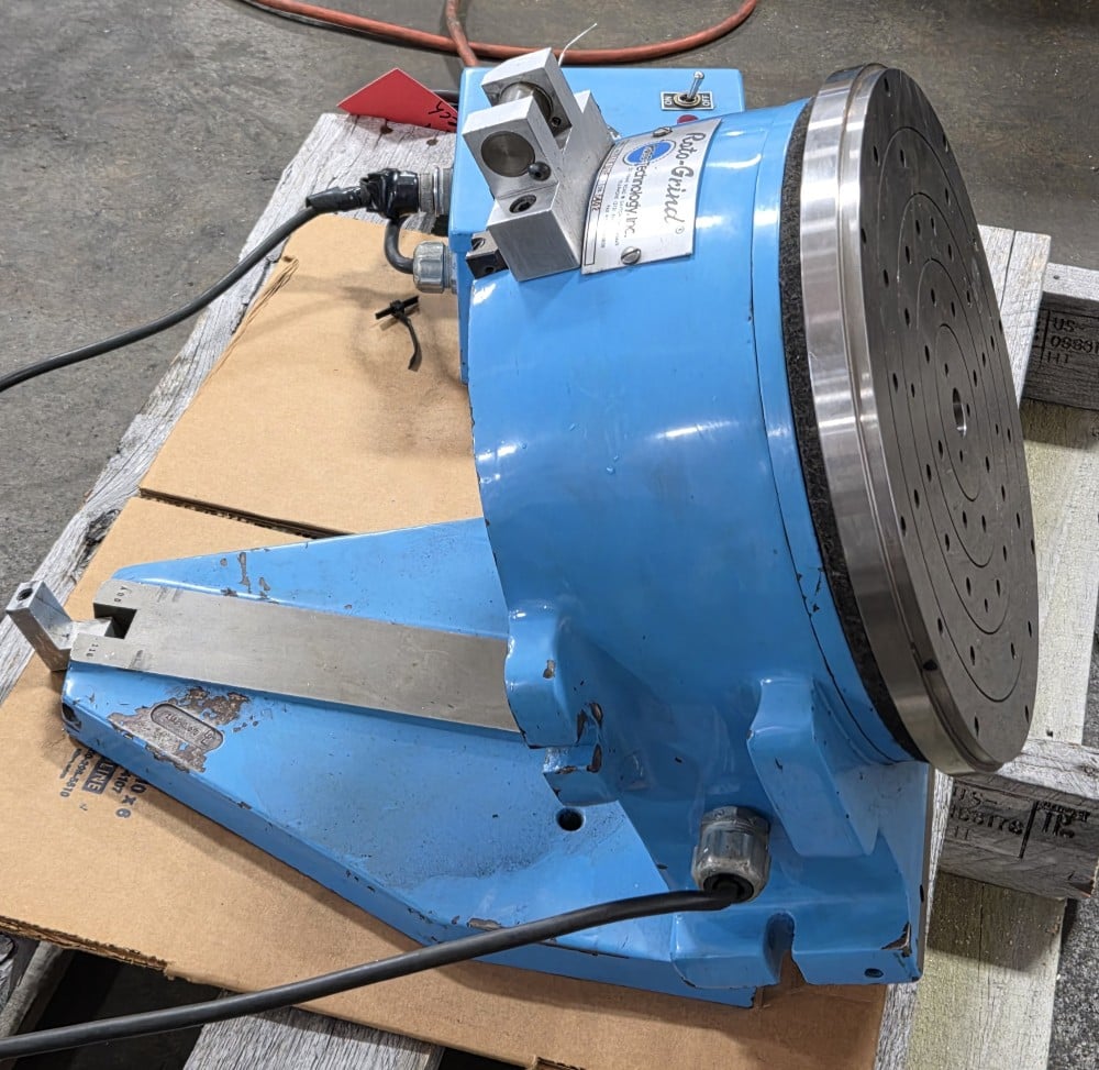 10" Roto Tech #710V-Sine, precision rotary grind table, tilting, non-magnetic, 10-50 RPM, .0001" accuracy - Image 5