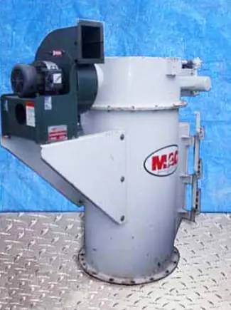 252 sq.ft., MAC #39AVRC7, Air Vent round filter receiver, (7) 39" cartridges, 28" diameter x 48" straight - Image 5
