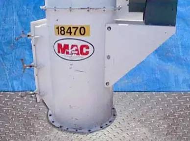 252 sq.ft., MAC #39AVRC7, Air Vent round filter receiver, (7) 39" cartridges, 28" diameter x 48" straight - Image 9