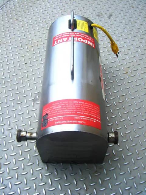 R.F. Hunter #ECCO-ONE, filtrator power unit for edible oil, 1/2 HP, 1425/1725 RPM, 115/230 V., 1 Ph., 2000 - Image 7