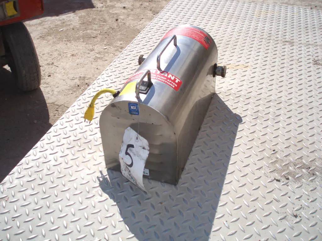 R.F. Hunter #ECCO-ONE, filtrator power unit for edible oil, 1/2 HP, 1425/1725 RPM, 115/230 V., 1 Ph., 2000 - Image 10
