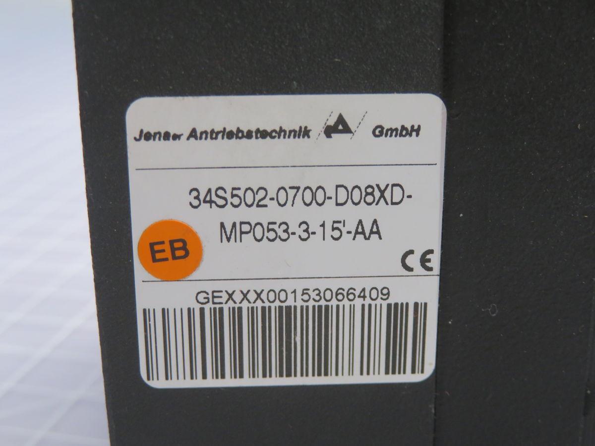Jenaer Antriebstechnik #34S502-0700-D08XD-MP053-3-15'-AA, servo motor - Image 4