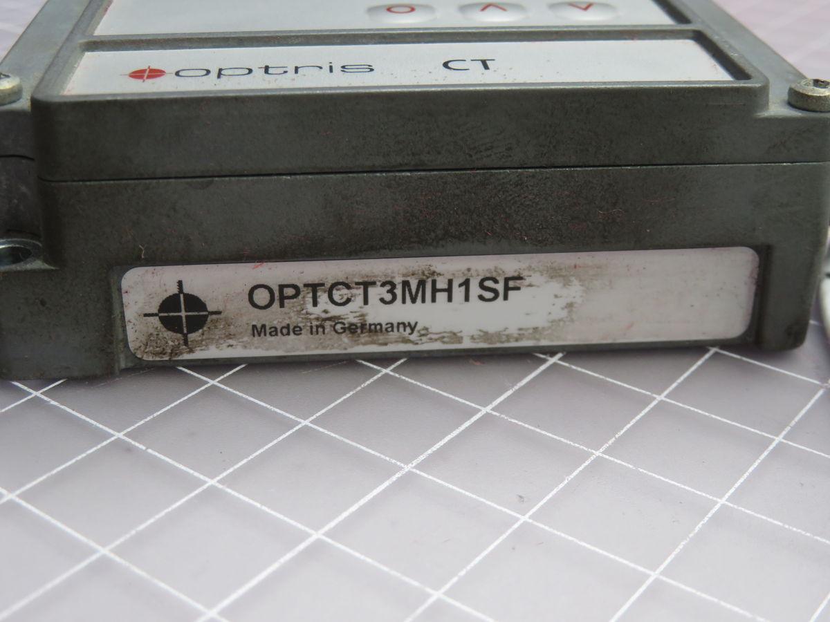 Optris #OPTCT3MH1SF, infrared temperature sensor, 8-36 Volts DC - Image 1