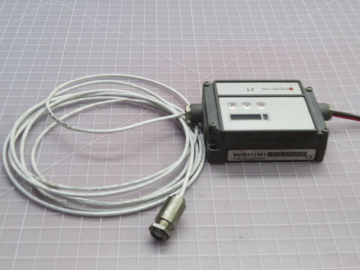 Optris #OPTCT3MH1SF, infrared temperature sensor, 8-36 Volts DC - Image 3