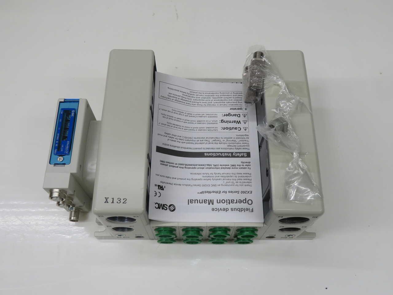 SMC #VV5QC41-04C12FSEAN-X132, VQC manifold, 4/5 port solenoid valve - Image 3