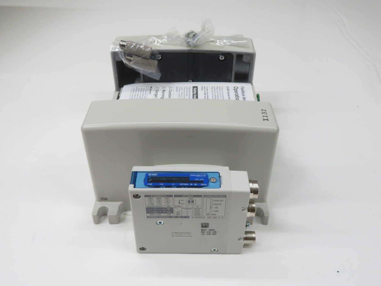 SMC #VV5QC41-04C12FSEAN-X132, VQC manifold, 4/5 port solenoid valve - Image 4