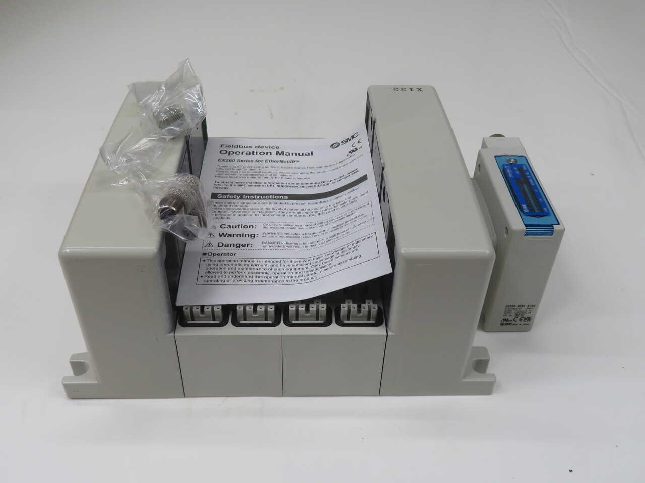 SMC #VV5QC41-04C12FSEAN-X132, VQC manifold, 4/5 port solenoid valve - Image 5