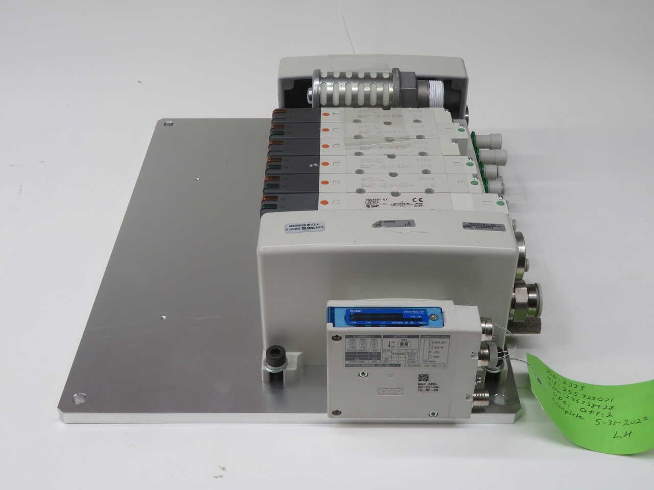 SMC #VV5QC41-08C12FSEAN-X132, VV5Q manifold, 4/5 port solenoid valve - Image 4
