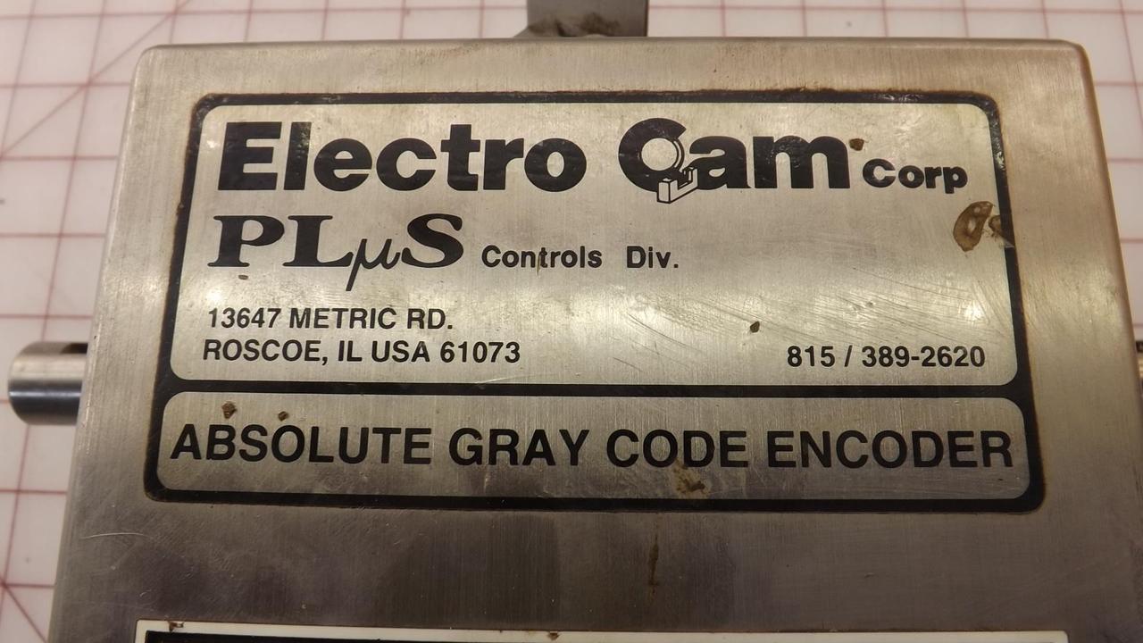 Electro Cam #PS-4456-11-DDR, Plus absolute gray code encoder - Image 7