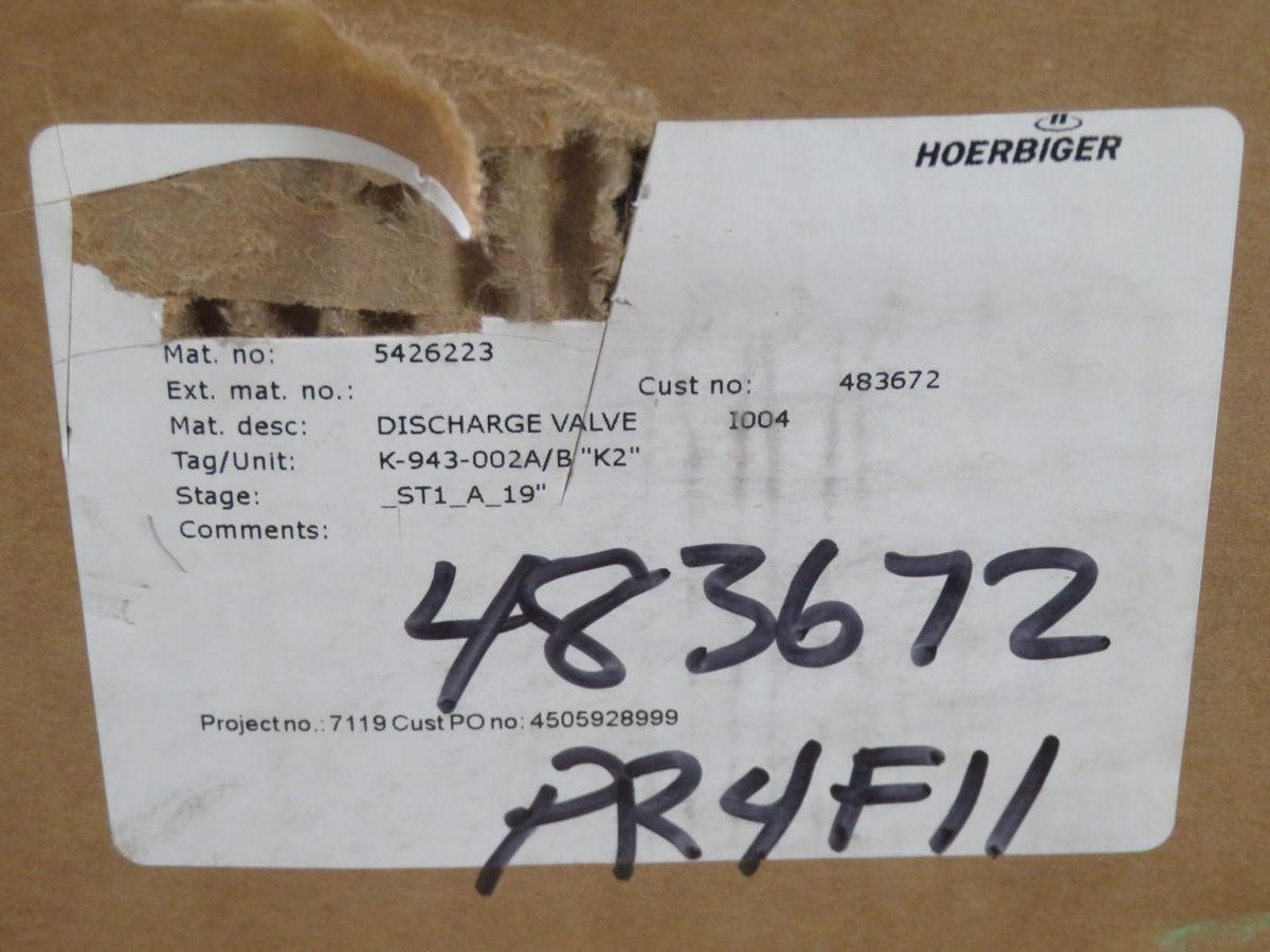 Hoerbiger #K-943-002A/B-K2, discharge control valve (unloader) - Image 6