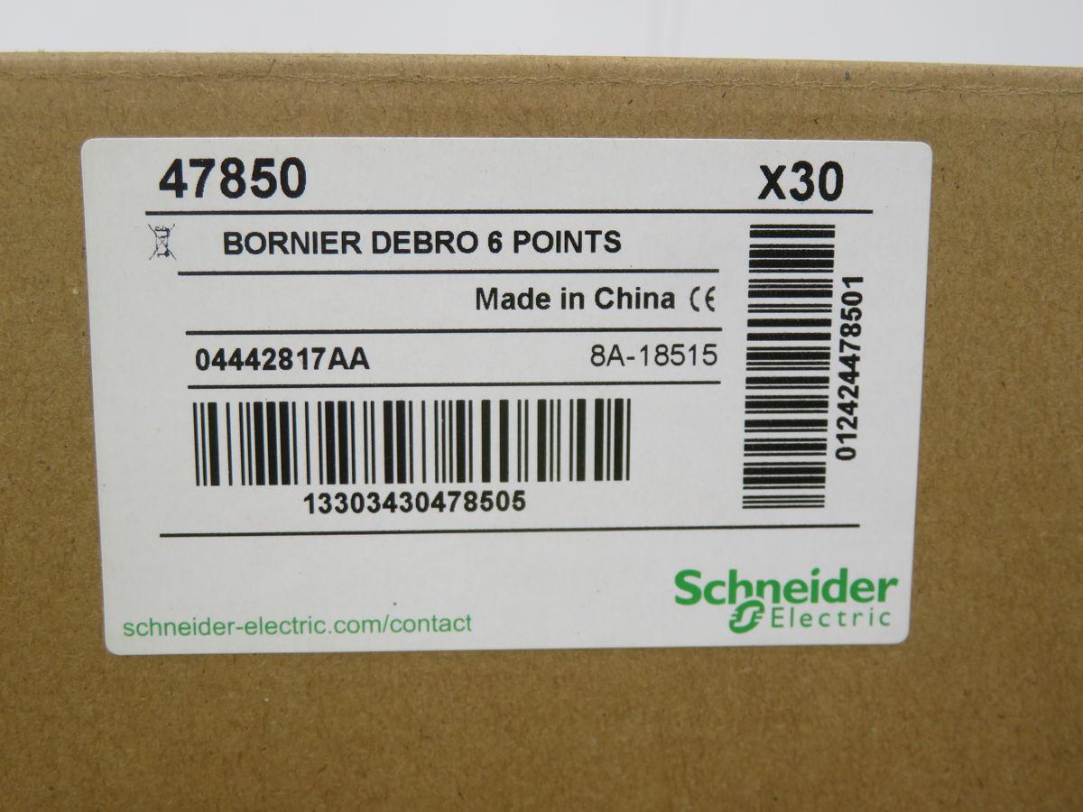 Schneider #47850, auxiliary terminal block for Masterpact NT/NW breakers, LOT of 30 - Image 4
