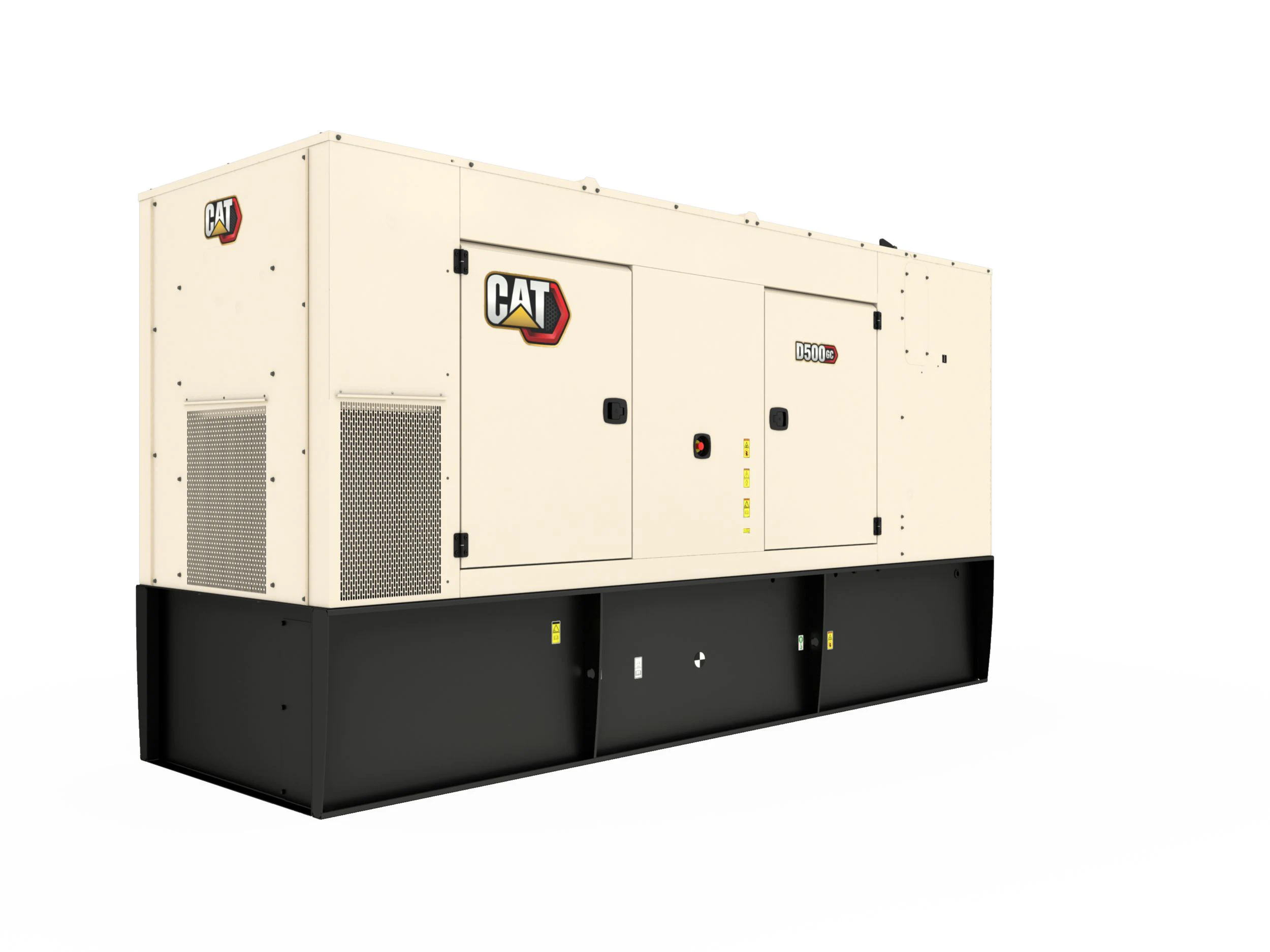 500 KW Caterpillar #D500-GC, diesel generator set, 277/480 Volts, 3-phase, 762 HP, C15 engine, Tier 2, sound - Image 2