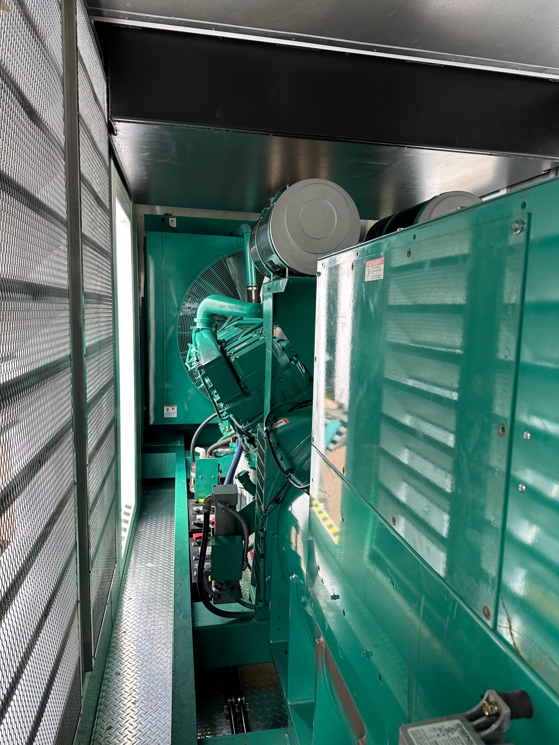 1500 KW Cummins #KTA50-G2, Diesel Power Module, 1800 RPM, 480 Volt, 2500 amp circuit breaker, Deep Sea 8610 - Image 6