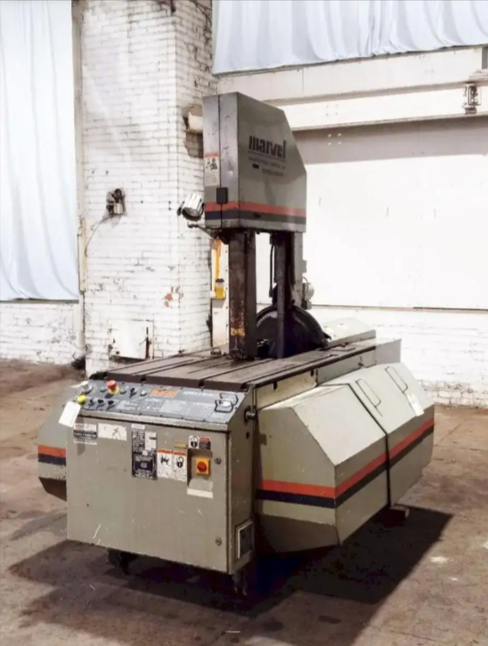 18" x 22" Marvel #Series-8-Mark-III, vertical band saw, 24" x 48" table, 18" throat, 1.25" x 184" blade, 5 - Image 2