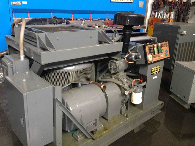 160 cfm, 125 psi, Dresser Leroi #40SS, rotary screw air compressor, 40 HP - Image 1