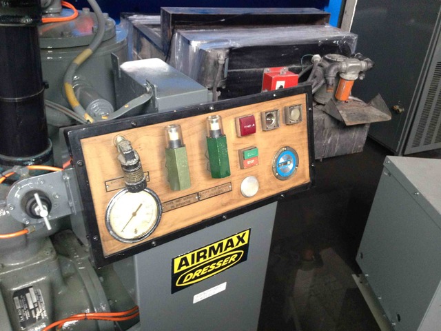 160 cfm, 125 psi, Dresser Leroi #40SS, rotary screw air compressor, 40 HP - Image 2