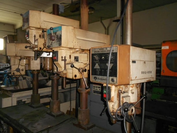 4 Spindle Rockwell, 4 head drill press - Image 3