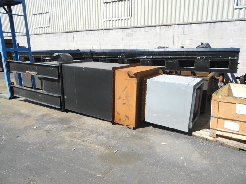 Custom dust collector, 5 HP Dayton blower motor, pre-owned - Image 1