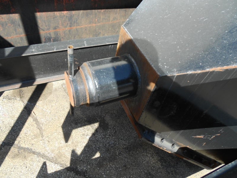 Custom dust collector, 5 HP Dayton blower motor, pre-owned - Image 2
